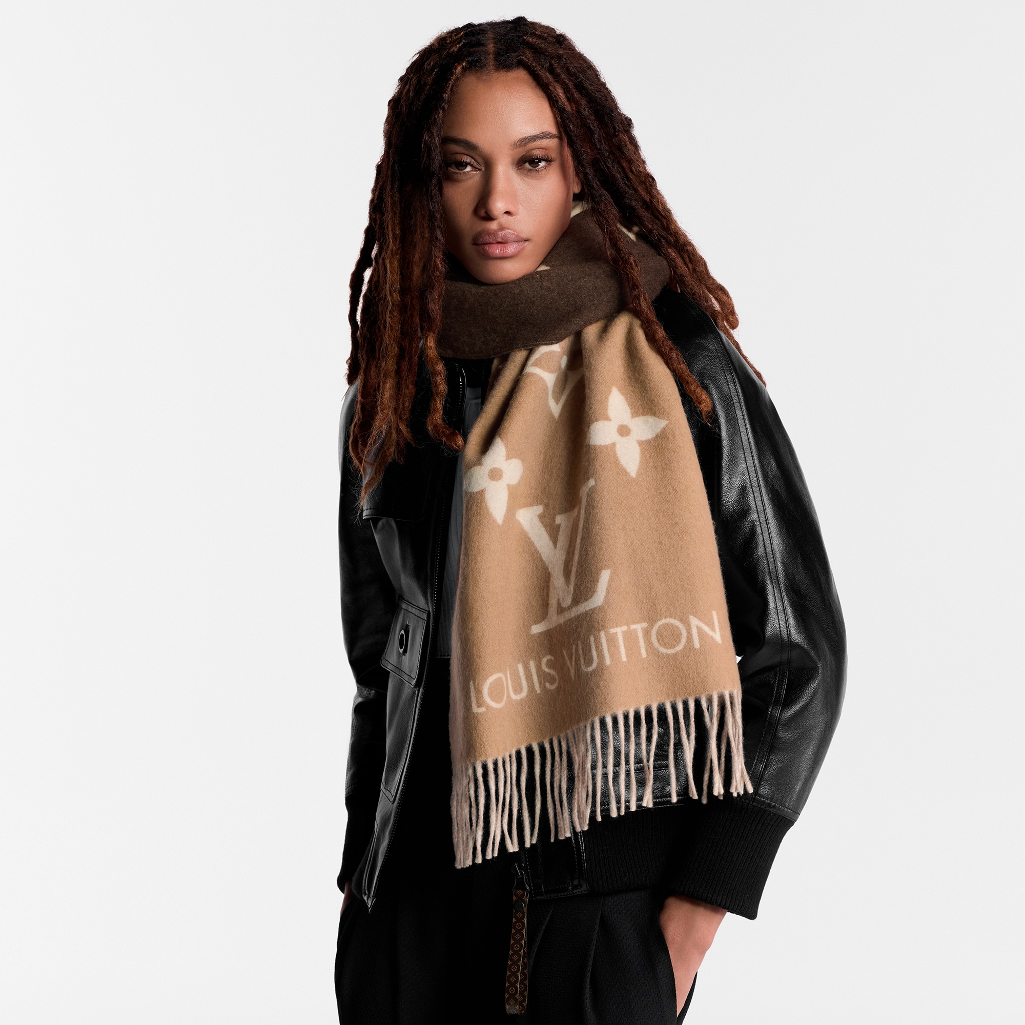 Cashmere Scarf for Women Reykjavik Gradient | LOUIS VUITTON